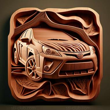 3D модель Toyota Prius (STL)